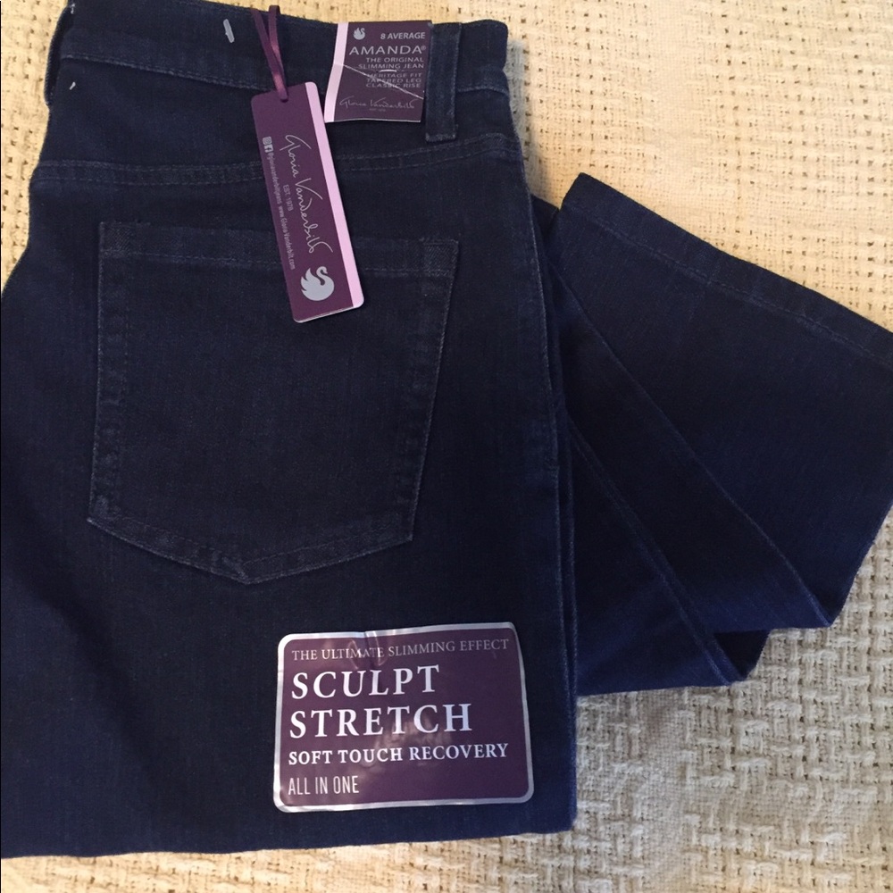 New Gloria Vanderbilt Slimming AMANDA Jean